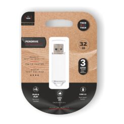 Pendrive USB básico branco 32GB