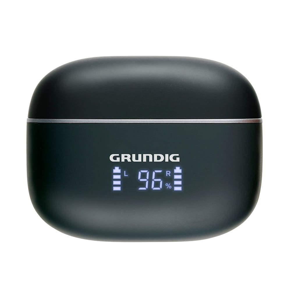 Fones de ouvido Bluetooth com estojo preto - Image 2