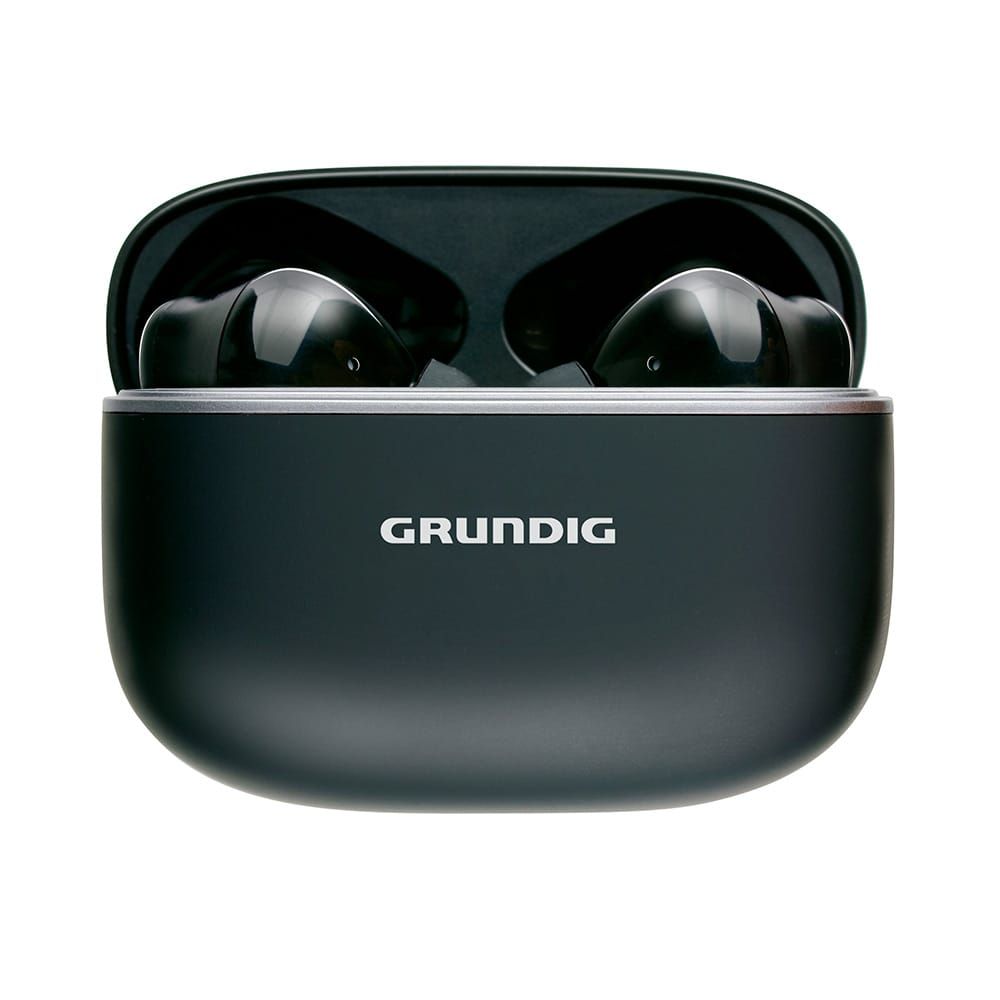 Fones de ouvido Bluetooth com estojo preto - Image 3