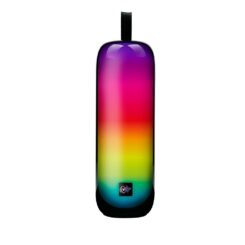 Alto-falante bluetooth de 10 w com 8 modos de luz ø8 x 24 cm