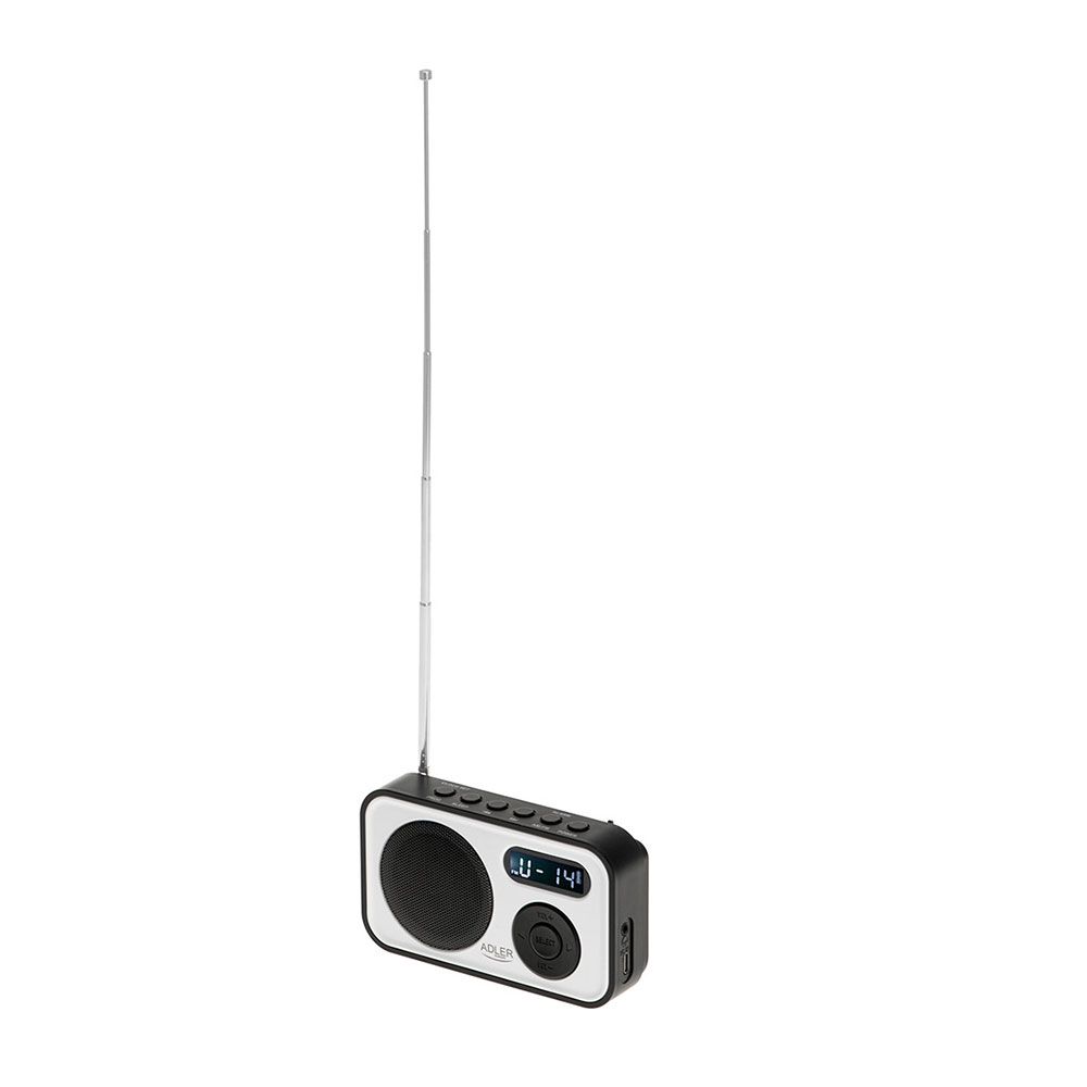 Rádio digital PLL am/fm AD 1906, 12,5 x 3 x 7,5 cm - Image 3