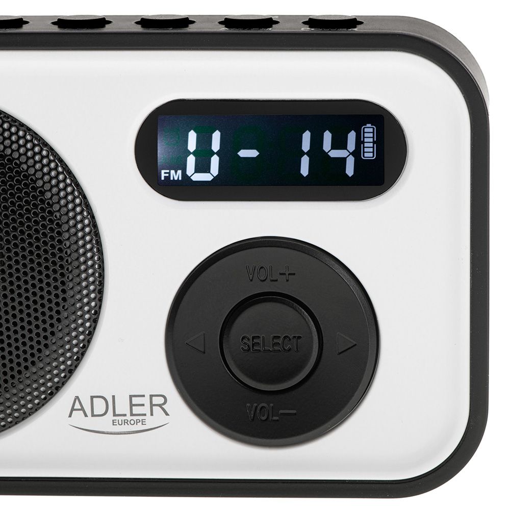 Rádio digital PLL am/fm AD 1906, 12,5 x 3 x 7,5 cm - Image 6