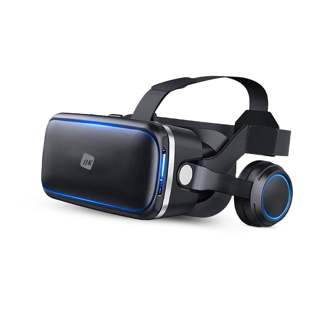 Óculos de realidade virtual 3D com áudio