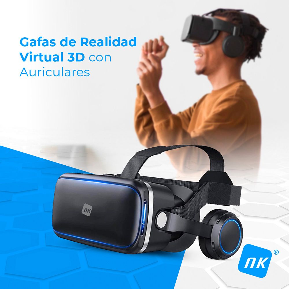 Óculos de realidade virtual 3D com áudio - Image 5
