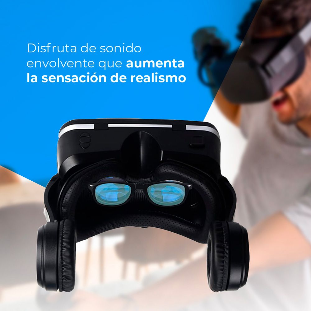 Óculos de realidade virtual 3D com áudio - Image 8
