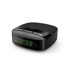Radio despertador com sintonização digital FM