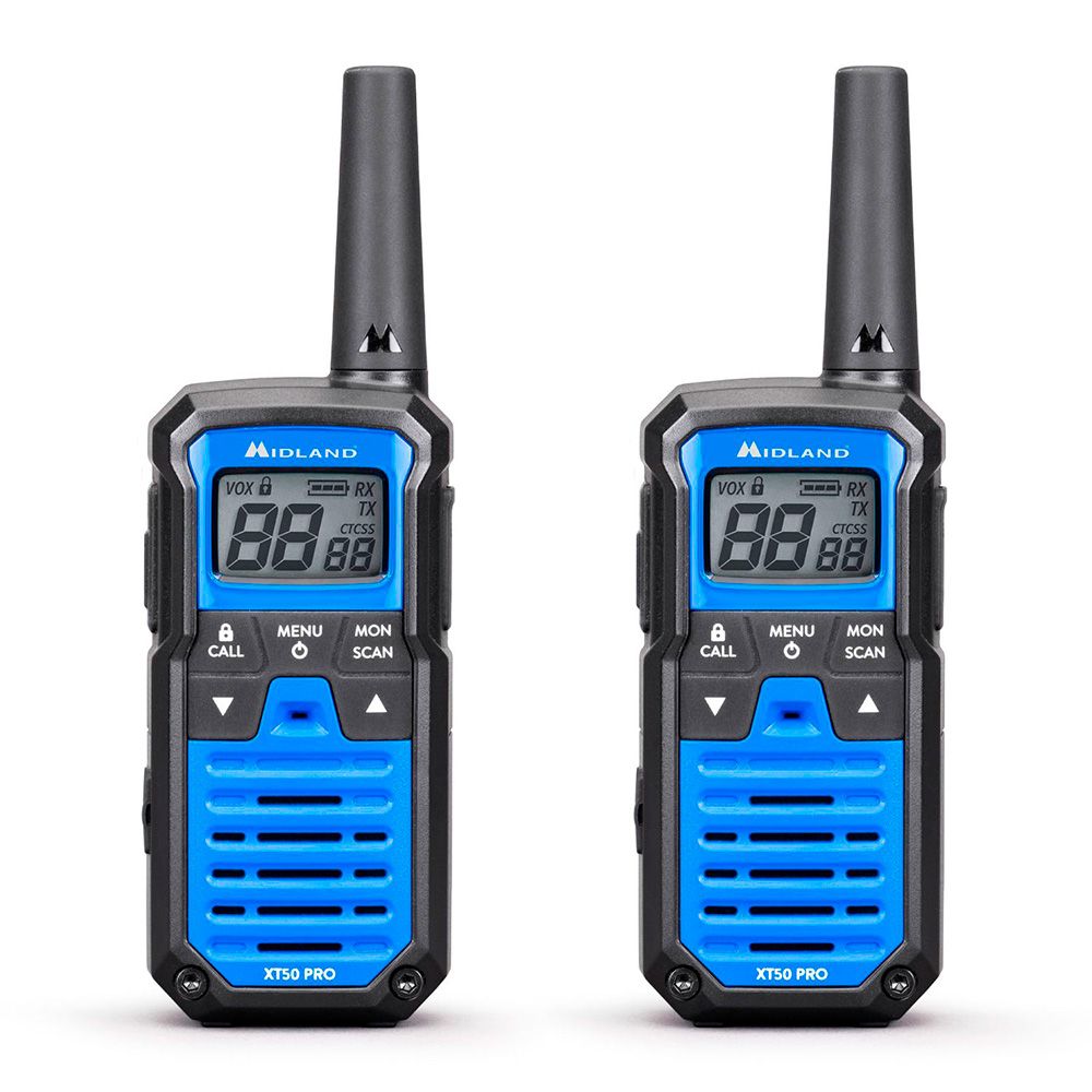 Walkie talkies XT-50 PRO C1464, 16 canais PMR446, azul