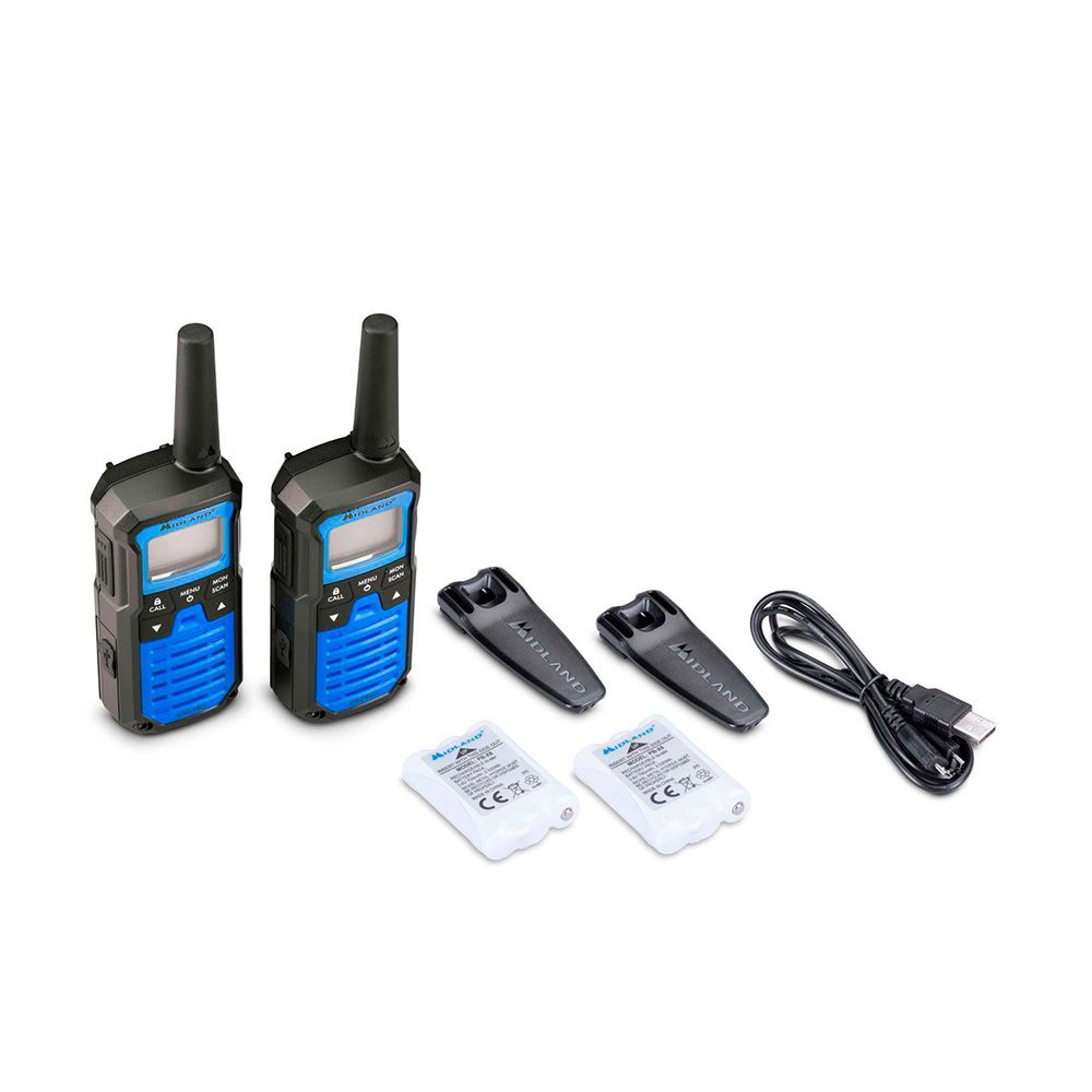 Walkie talkies XT-50 PRO C1464, 16 canais PMR446, azul - Image 2