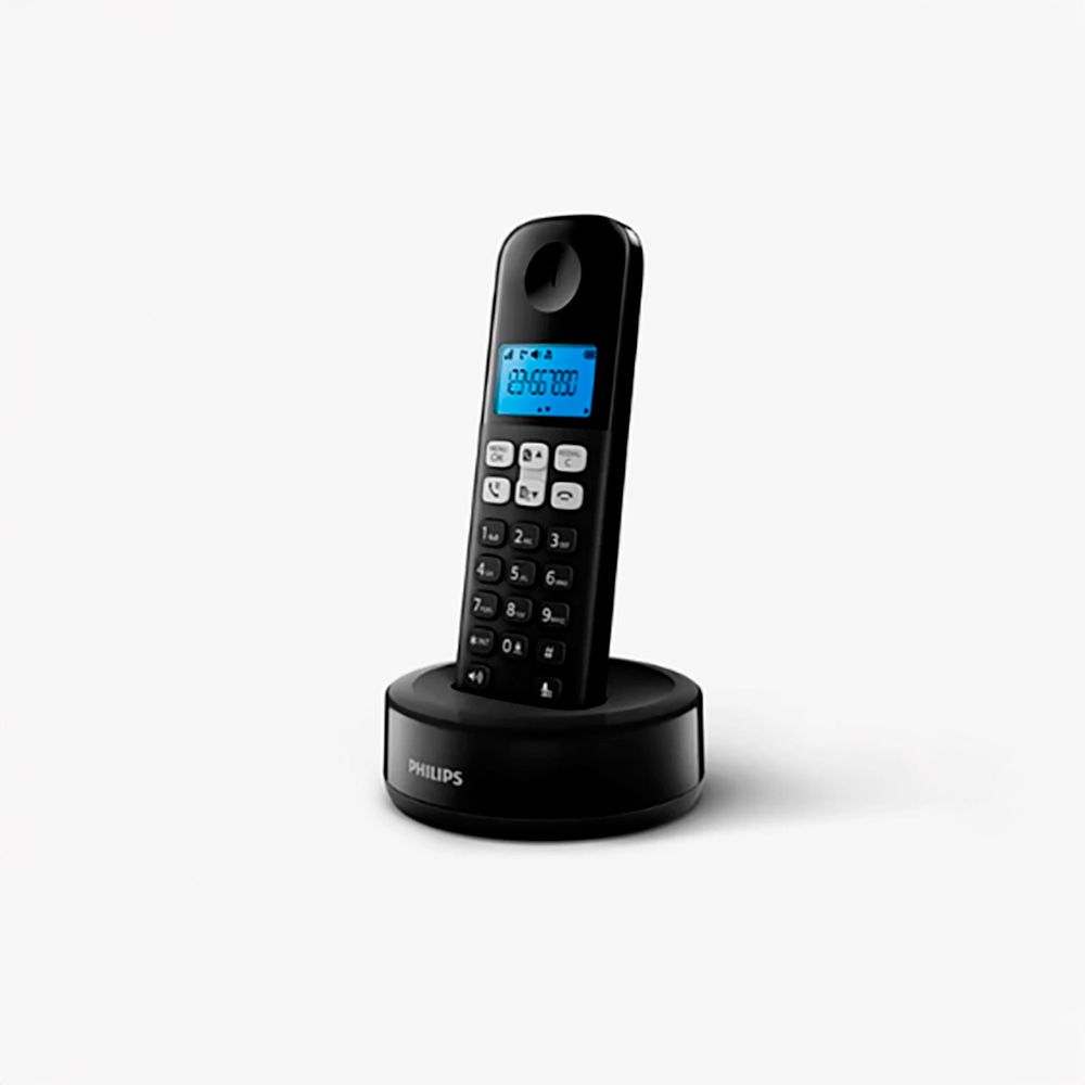 Telefone fixo sem fio d161 preto