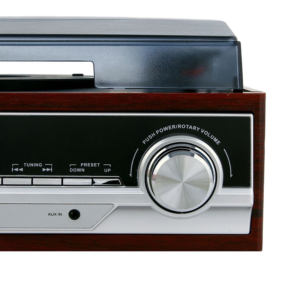 Gira-discos com rádio PLL, altifalantes integrados CR 1113, 33 x 32 x 15 cm - Image 2