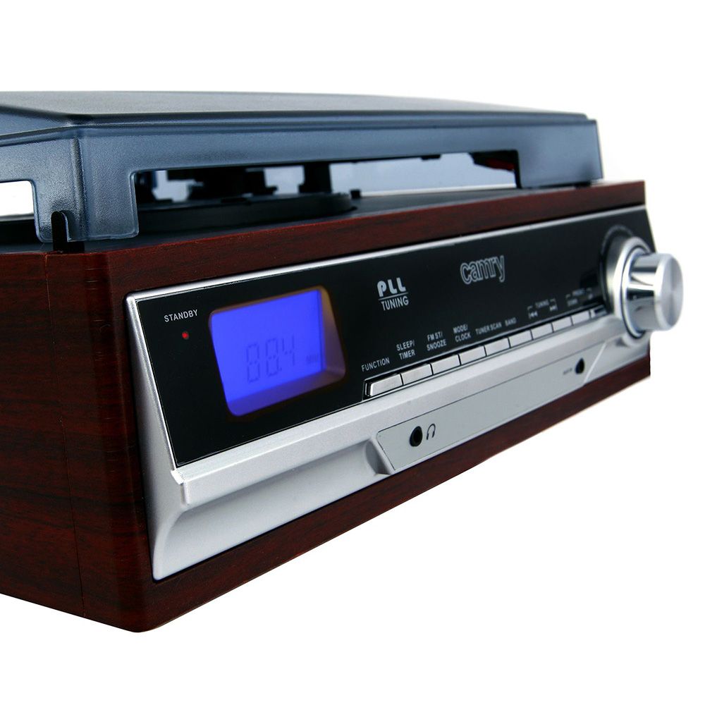 Gira-discos com rádio PLL, altifalantes integrados CR 1113, 33 x 32 x 15 cm - Image 3