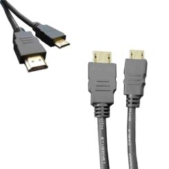 Cabo hdmi macho a mini hdmi macho 1.5m