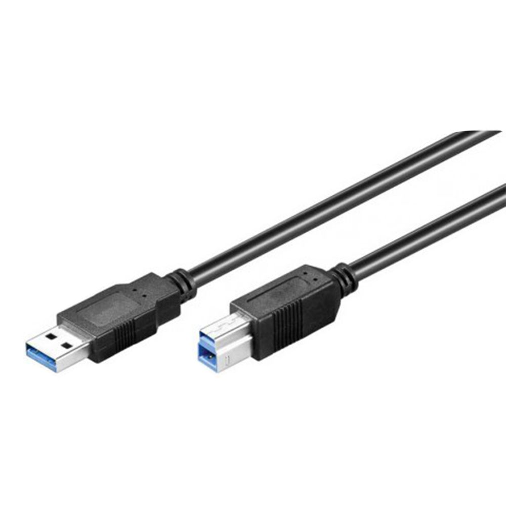 Cabo USB USB 3.0 a-b 2m preto