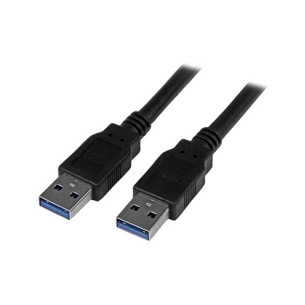 Cabo USB USB 3.0 a-a macho-macho 2m preto