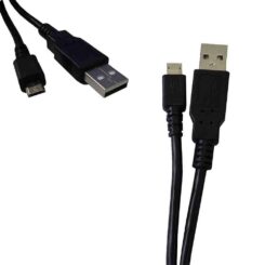 Cabo conector de USB a micro USB 1,8m compativel samsung, sony, huawei, LG