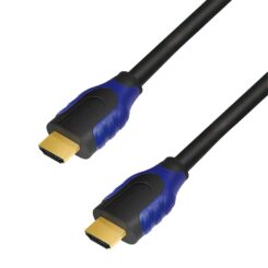 Cabo hdmi 1m 2.0 com  etherne, 4K2K/60Hz, preto