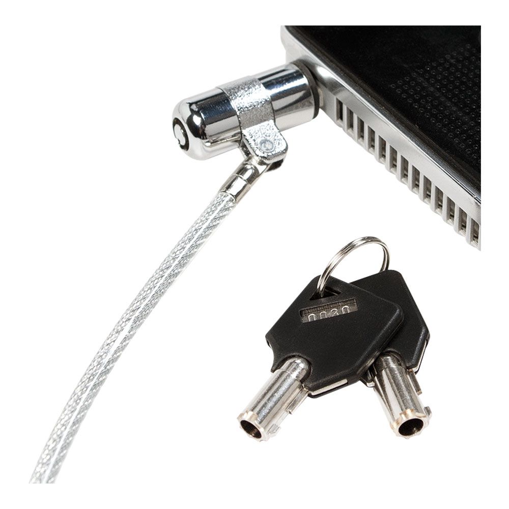 Cabo antirroubo para portátil ultra fino com 2 chaves logilink - Image 3