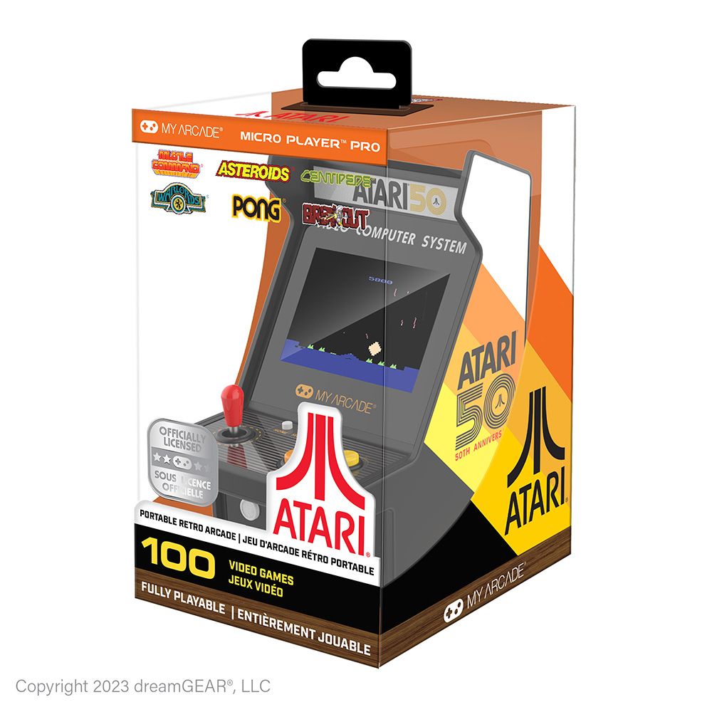 Micro player atari 100 jogos 6,75 polegadas - Image 5