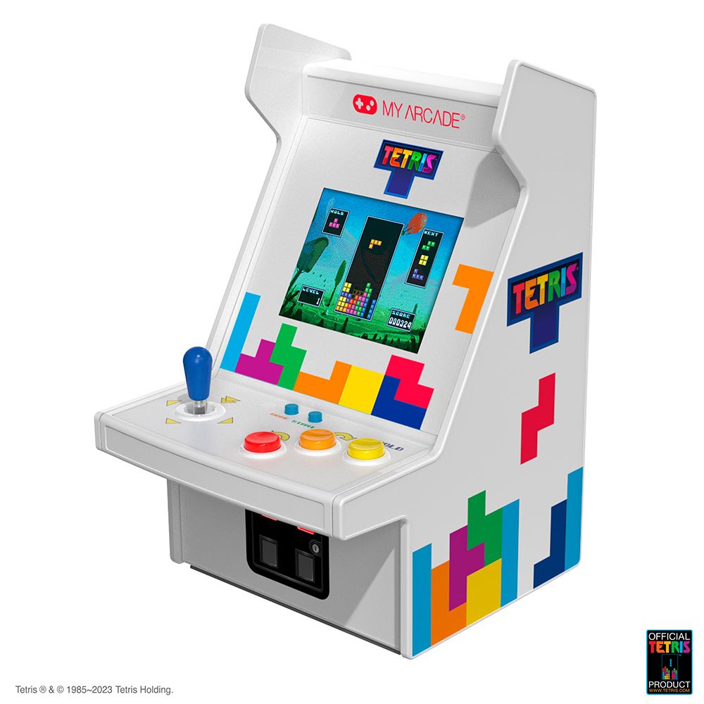 Micro player tetris de 6,75 polegadas