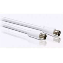 Cabo de antena TV coaxial tipo PAL 1,5m SWV2516W/10 philips