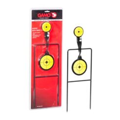 Alvo de metal rotativo com dois alvos