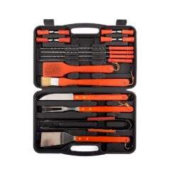 Conjunto de 18 peças de utensílios para churrasco