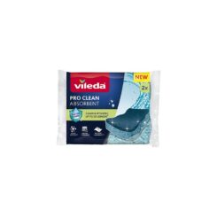 Esfregão de viscose absorvente Pro clean, 2 peças