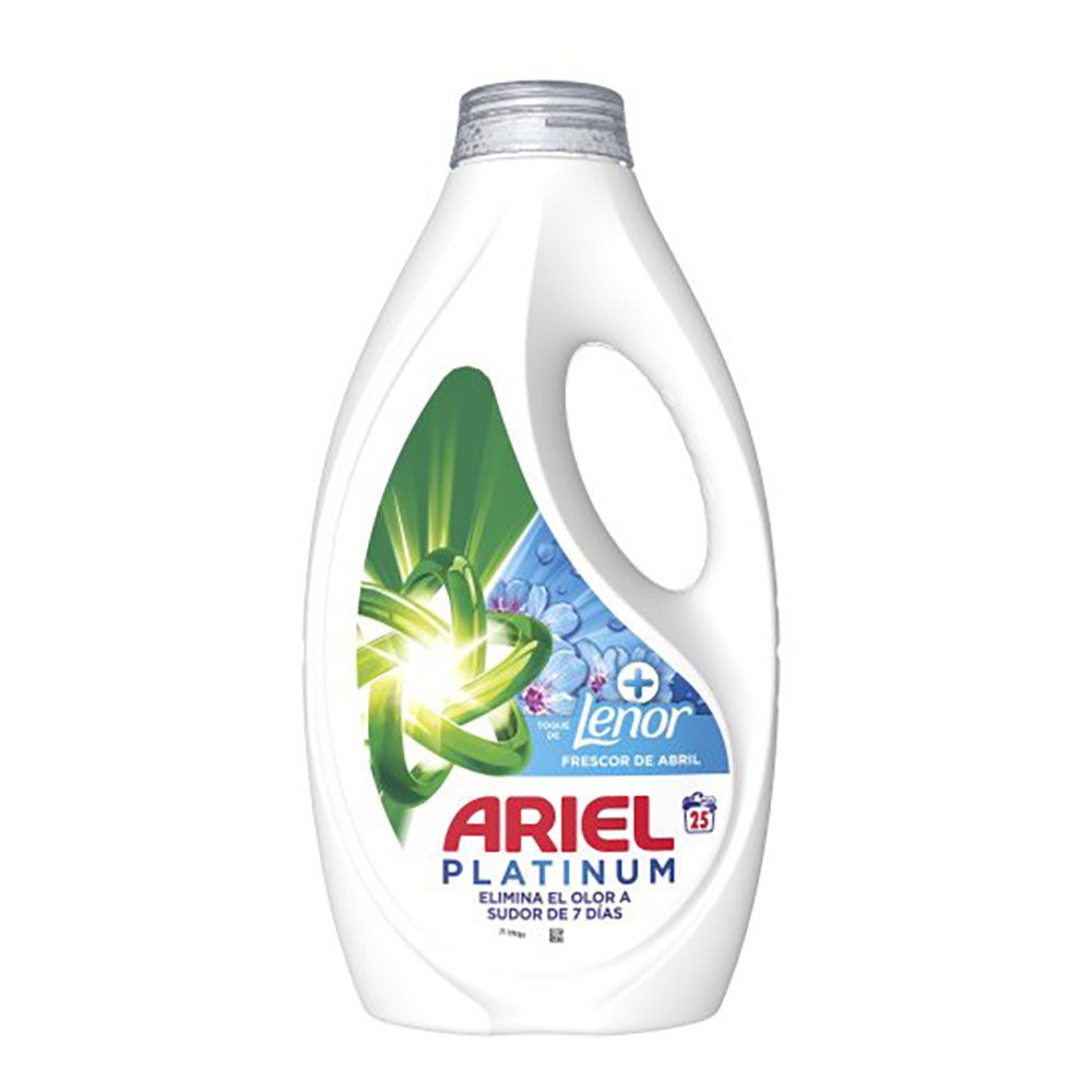 Detergente líquido platinum april fresh 25 lavagens 1125 ml
