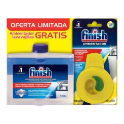 Detergente para máquina de lavar loiça 250 ml + ambientador de lima/limão
