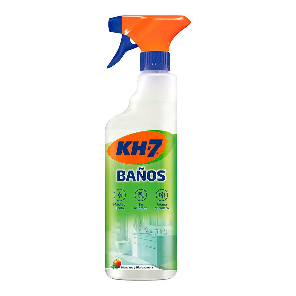 Produto de limpeza para casa de banho, maçã e hortelã, spray, 500 ml