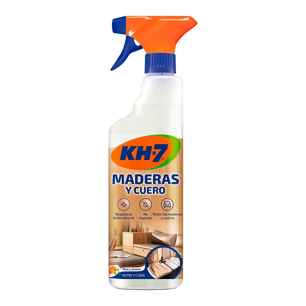 Produto de limpeza para madeira e couro, aroma MEL e jasmim, 500 ml