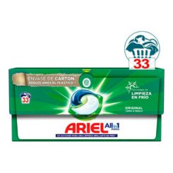 Detergente em cápsulas 5 em 1, 33 doses