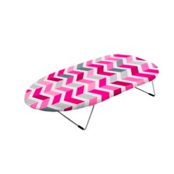 Tábua de engomar de mesa, alcor, modelo zig-zag, 34 x 75 cm