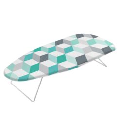 Tábua de passar roupa de mesa, alcor, modelo cubo, 34 x 75 cm