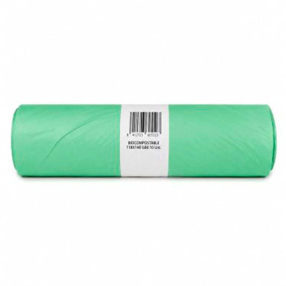 Bolsas de basura biodegradable 150 - 200 l, 118 x 140 cm, 10 uds