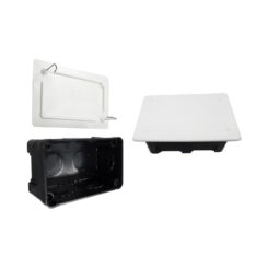 Caixa derivaçao rectangular 200x130x60mm garra metalica solera (retractilado) 614