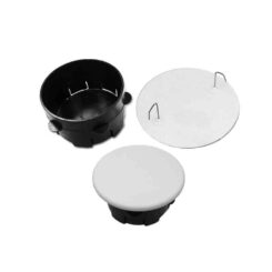 Caixa derivaçao redonda Ø100x50mm garra metalica solera 515
