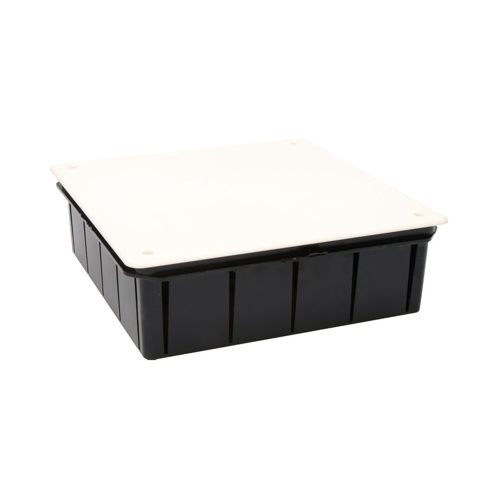 Caixa quadrada 200x200x65mm com parafusos solera (retractilado) 320