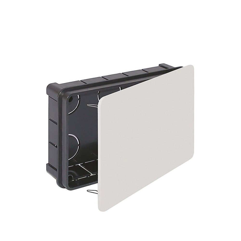 Caixa retangular 160x100x50mm garra metalica solera 563
