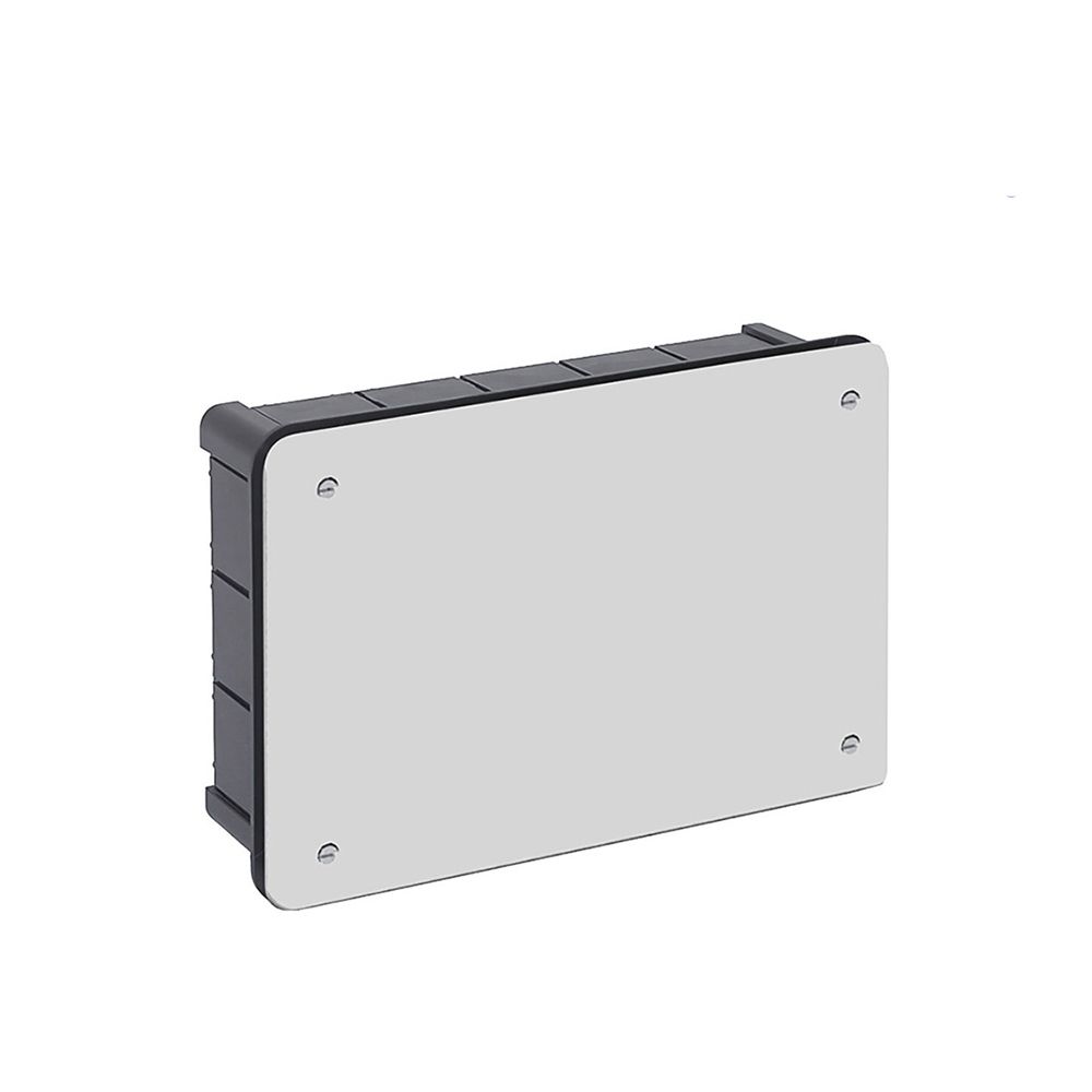 Caixa de embutir retangular 160x100x50mm com parafusos solera 363