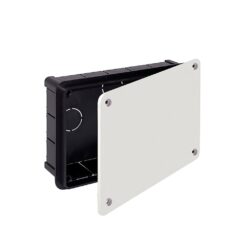 Caixa retangular de embutir 200x130x60mm com parafusos (retractilado) solera 314