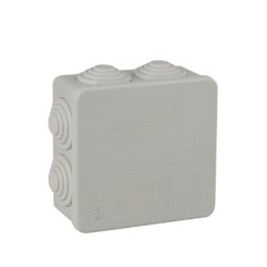 Caixa quadrada estanque 80x80x35mm solera 604