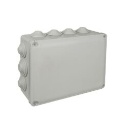 Caixa retangular estanca 230 x 180 x 88 mm com parafusos solera (retractilado) Y686