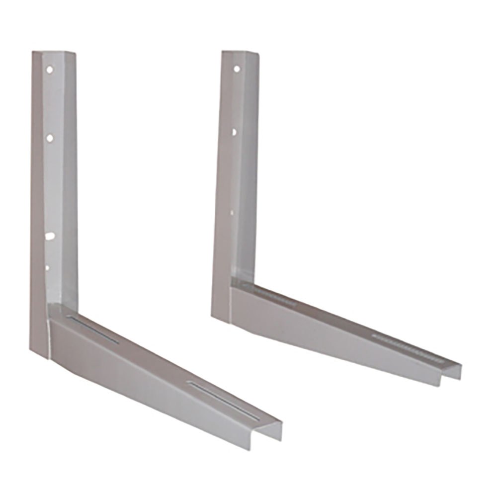 Suporte para AR condicionado em aço galvanizado, 50 x 40 x 5 cm, 1,5 mm de espessura.