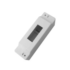 Caixa para distribuição 1 elemento branca 40x140x58mm solera 689B