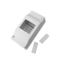 Caixa de distribuição até 4 elementos, branca, 82x172x61 mm, solera 670b