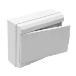 SOLERA Caixa com tampa para distribuição 1 a 4 ICP+8 elementos brancos 277x188x55mm lareira (embalada) 697cb
