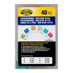 BENSON Conjunto de 40 fusíveis para mini carro