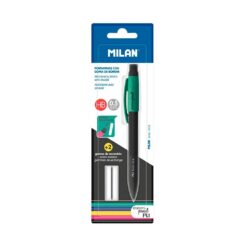 Blíster com lapiseira PL1 0,5mm + 2 borrachas milan cores / modelos diversos