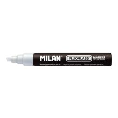 Blíster com marcador branco fluoglass 2-4mm milan